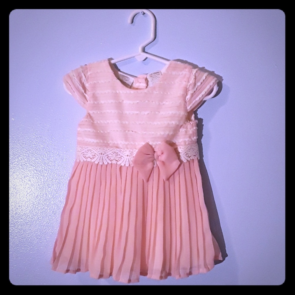 Baby's light pink dress